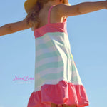 Schnittmuster und Nähanleitung Trägerkleid Lara Gr. 80–164 - Sewando