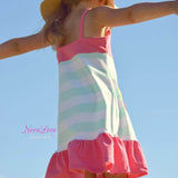 Schnittmuster und Nähanleitung Trägerkleid Lara Gr. 80–164 - Sewando