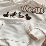 schwarze Schwanenbabys Bügelbilder "Jedida"