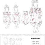 Schnittmuster Kinder Kleid Desiree Gr. 80-140 - Sewando