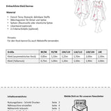 Schnittmuster Kinder Kleid Desiree Gr. 80-140 - Sewando