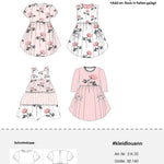 Schnittmuster Kinderkleid Louann Gr. 98-140 - Sewando