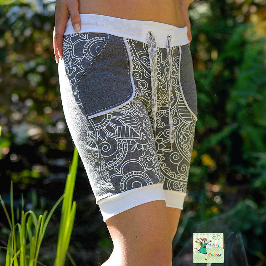 Schnittmuster Sanna - Damenhose in 3 Längen Größe 32 - 60 - Sewando