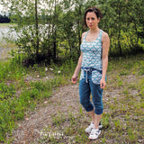 Schnittmuster Sanna - Damenhose in 3 Längen Größe 32 - 60 - Sewando