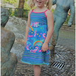 Schnittmuster und Nähanleitung Trägerkleid Lara Gr. 80–164 - Sewando