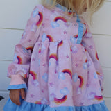 Schnittmuster Kleid Mia Größen 80-140, - Sewando
