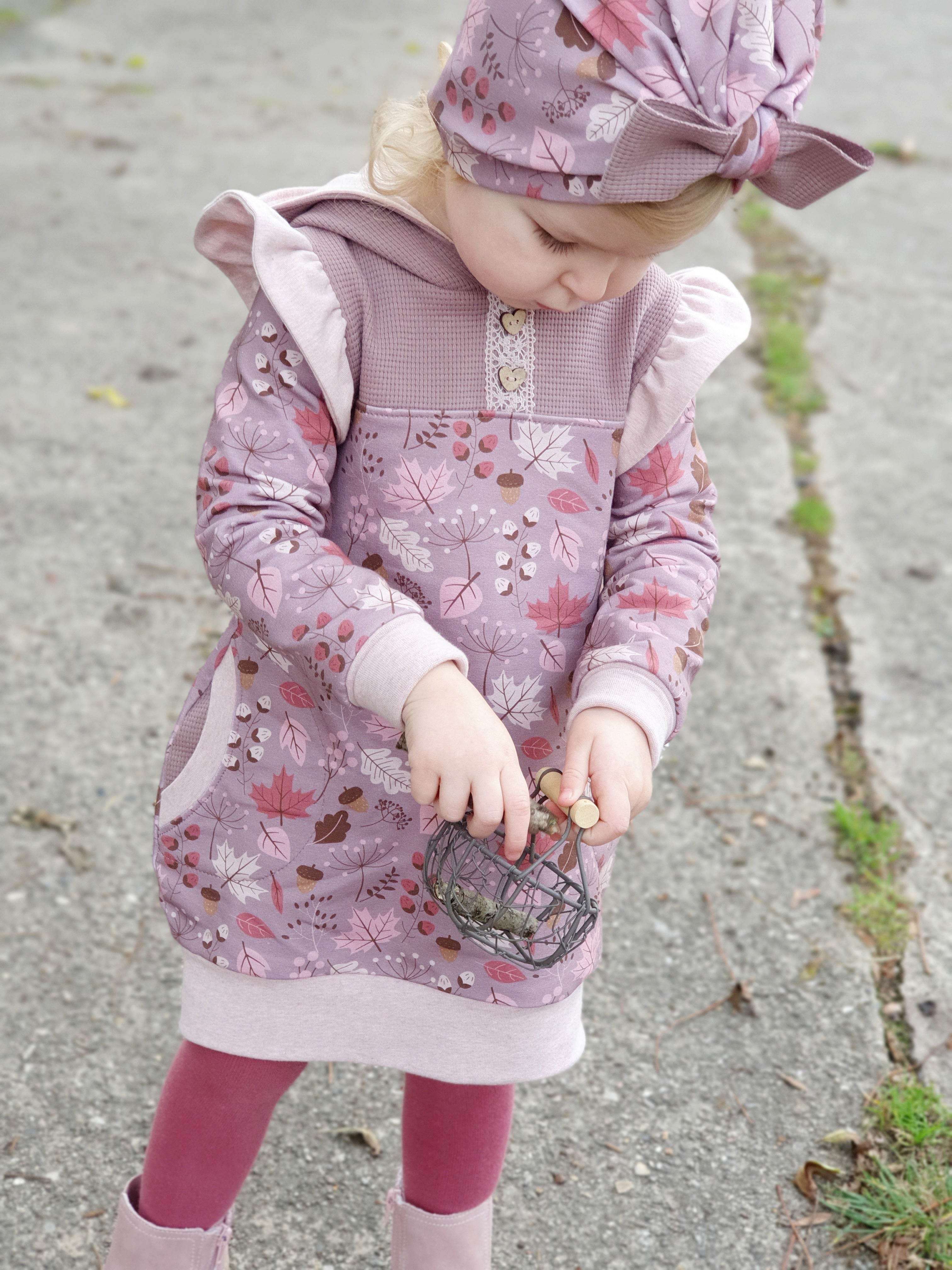 Schnittmuster Sweatkleid Milli Gr. 86-110 - Sewando
