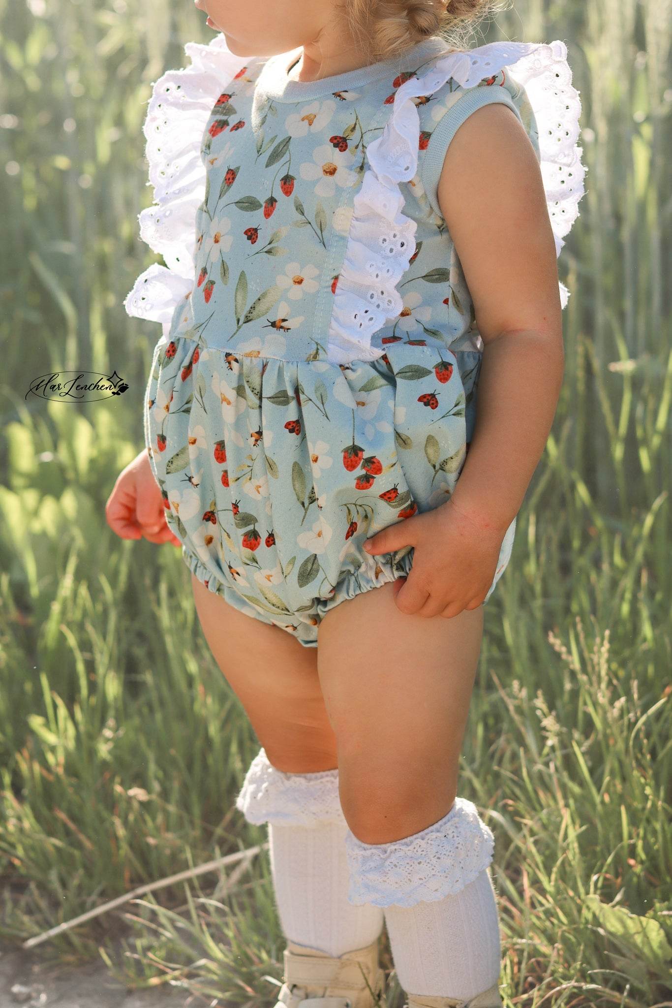 Schnittmuster Sonnenlotte Sommer-Romper, Tunika Gr. 56-104 - Sewando