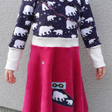 Schnittmuster Tellerrock Add-on für Kinderkleid Francine Gr. 74-164 - Sewando