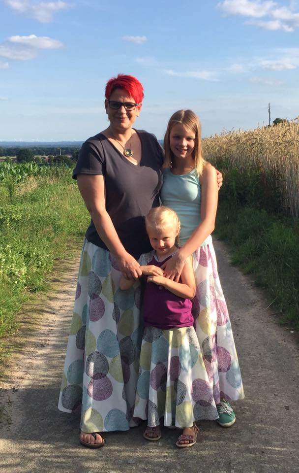 Sparpaket (Hosen)Rock Maxirock Räuberbraut & Räuberprinzessin Gr. 50-158 und Gr. 30-48 - Sewando