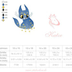 Katze Stickdatei – mystisches Tiermotiv für magische Projekte - Sewando