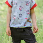 Shirt Yoris Mini Schnittmuster Gr. 56-110 - Sewando