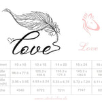 Love – wenn eine Feder mehr sagt als tausend Worte - Sewando