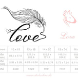 Love – wenn eine Feder mehr sagt als tausend Worte - Sewando