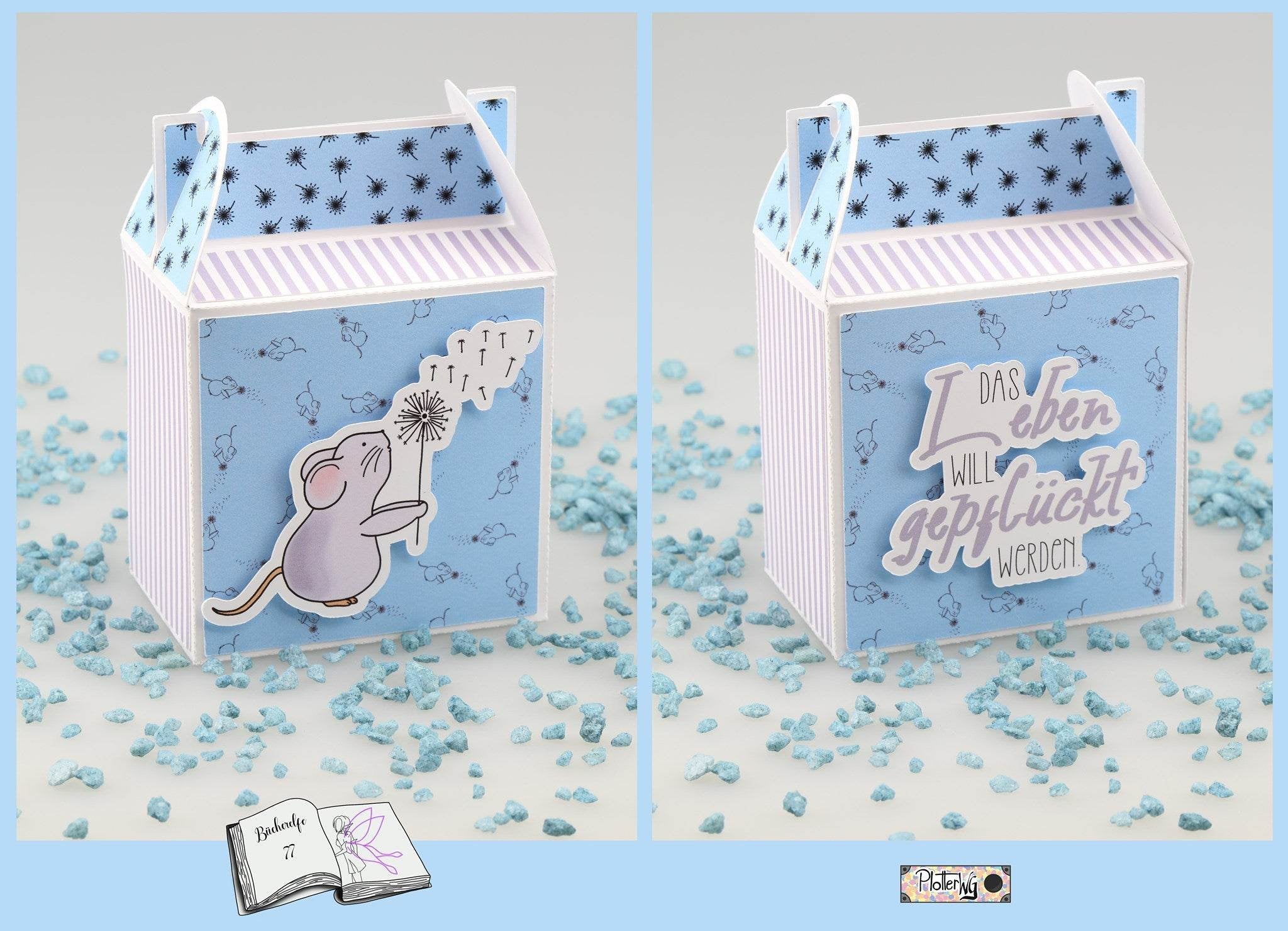 Digiset Mausi Pusteblume Plotten, Sublimation, Drucken - Sewando