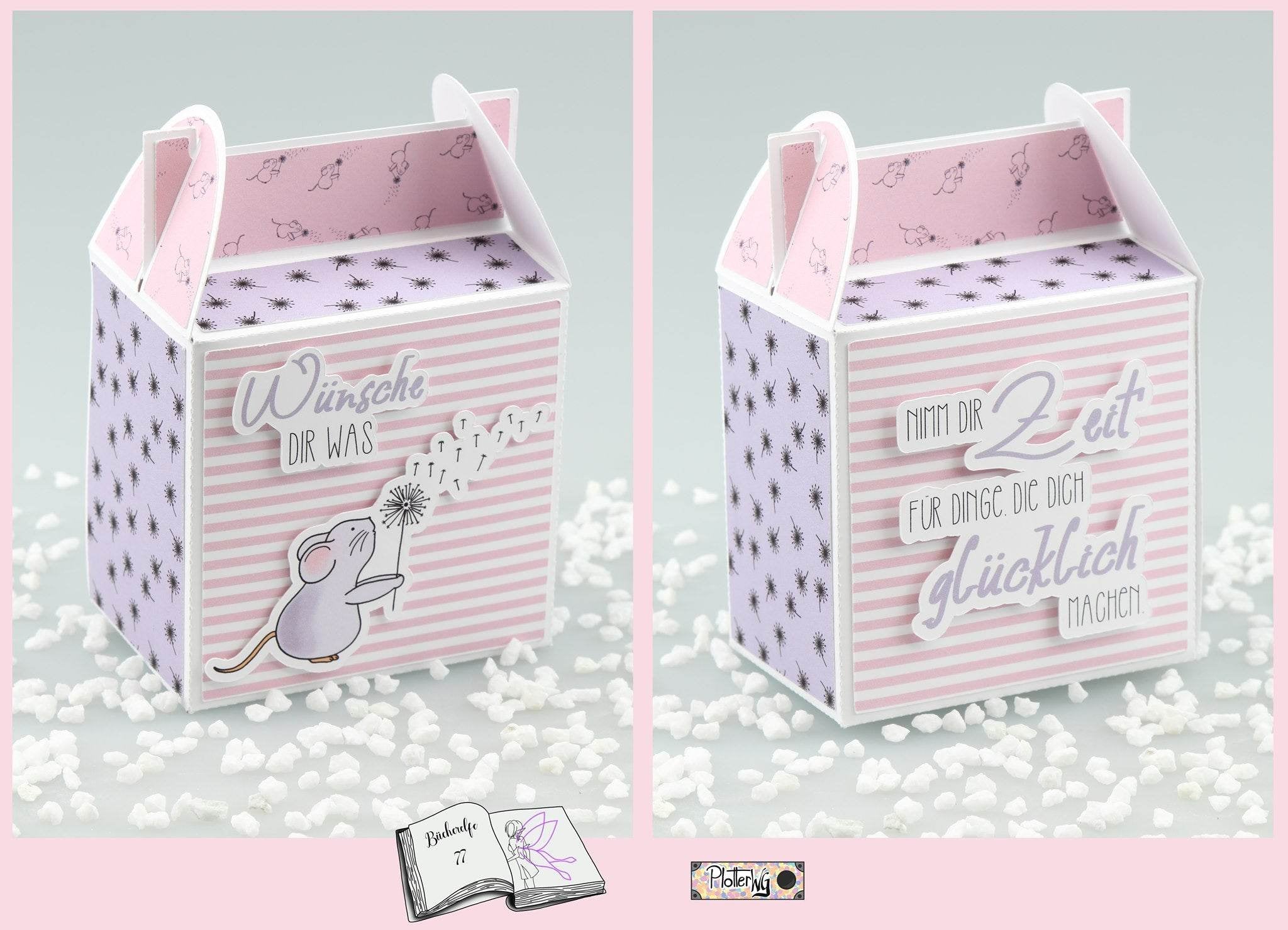 Digiset Mausi Pusteblume Plotten, Sublimation, Drucken - Sewando