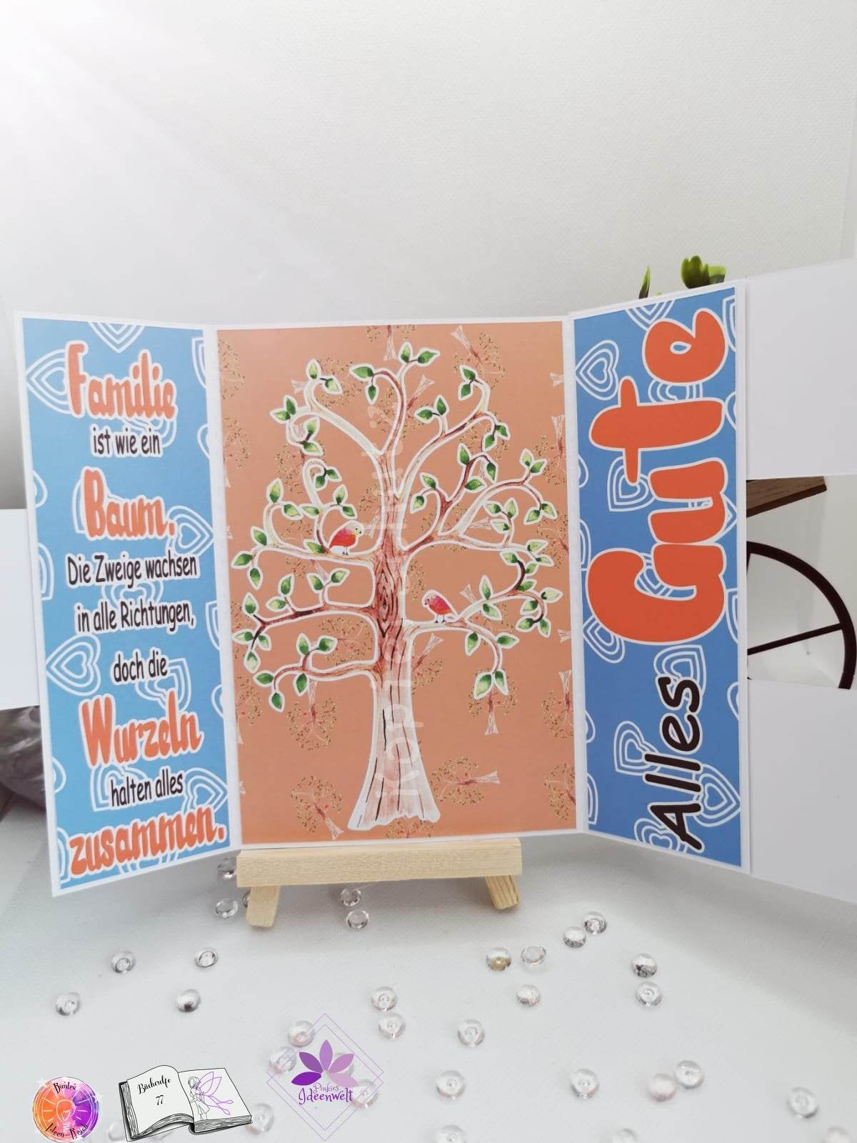 Digiset Baum mit Vögeln Plotten, Sublimation, Drucken - Sewando