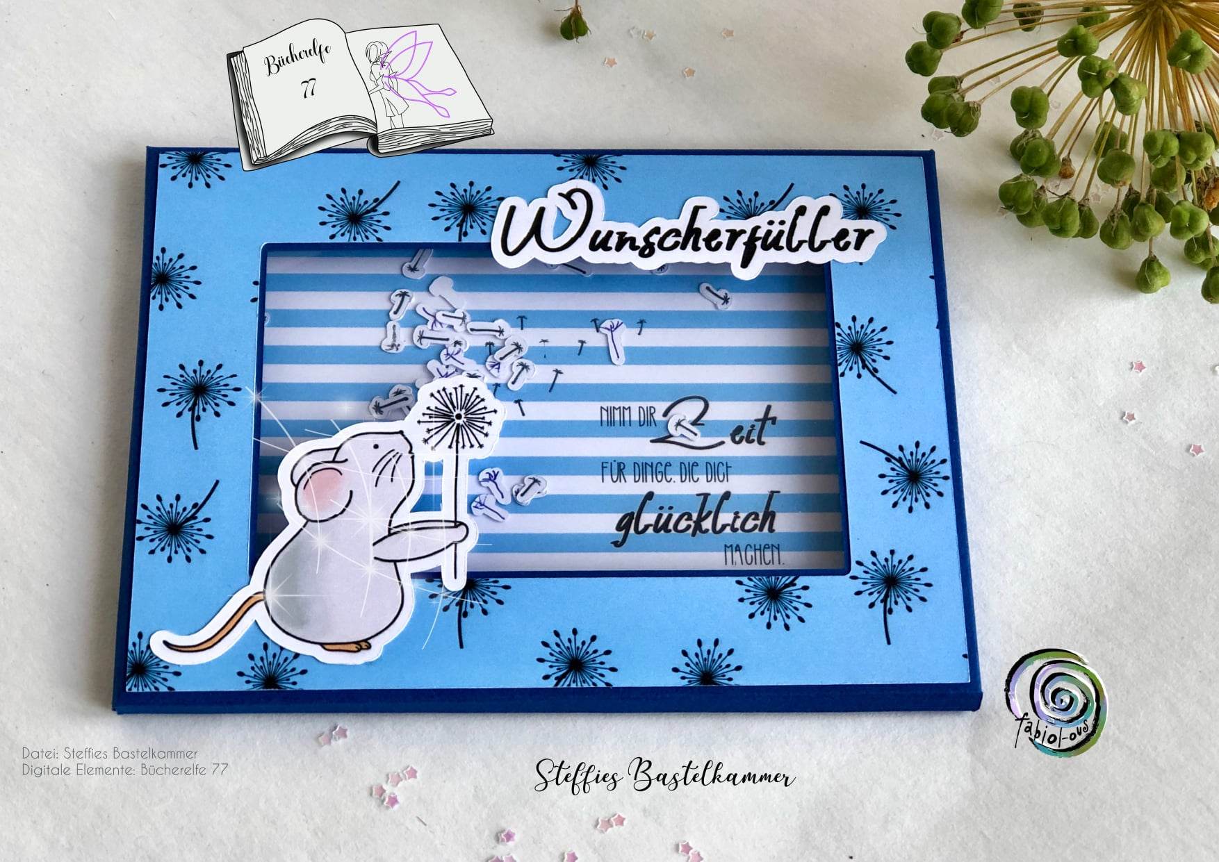 Digiset Mausi Pusteblume Plotten, Sublimation, Drucken - Sewando