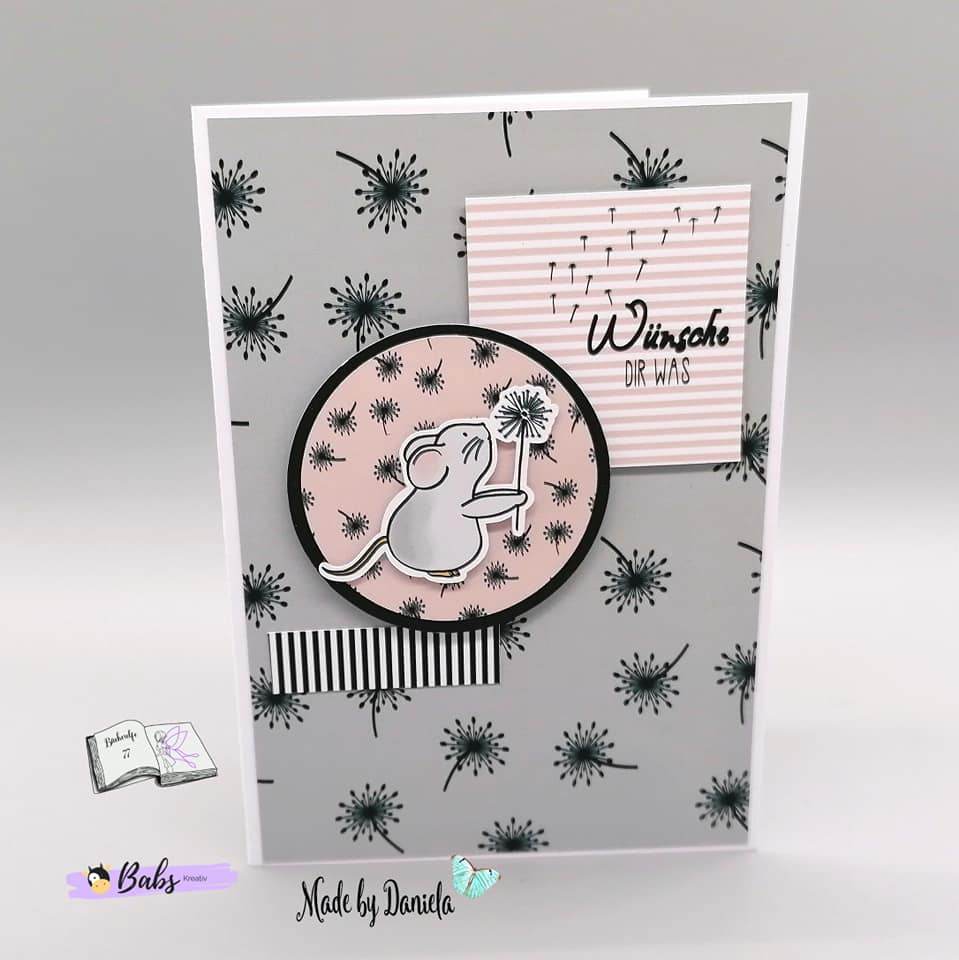 Digiset Mausi Pusteblume Plotten, Sublimation, Drucken - Sewando