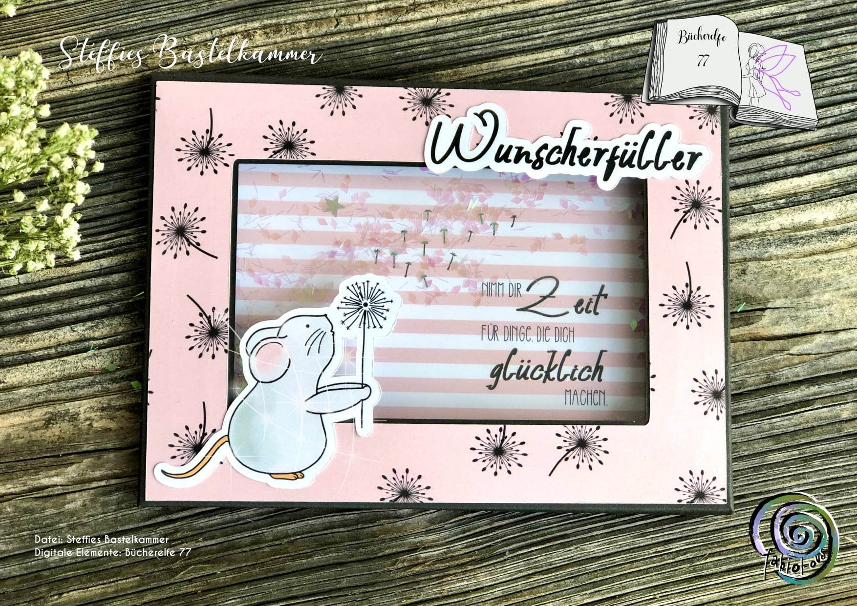 Digiset Mausi Pusteblume Plotten, Sublimation, Drucken - Sewando