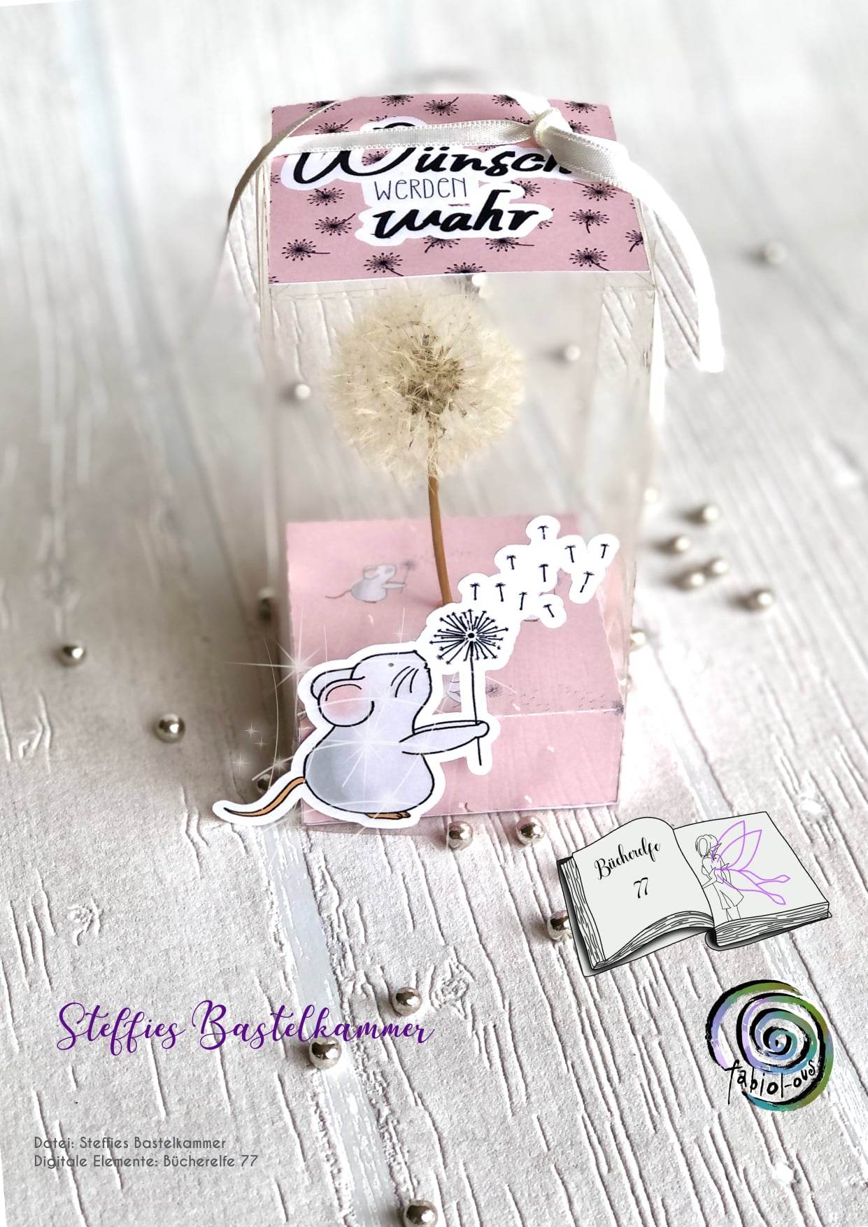 Digiset Mausi Pusteblume Plotten, Sublimation, Drucken - Sewando