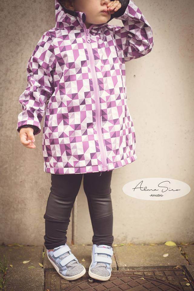 Mini Wetterheld Allwetter-Jacke, Winterjacke, Softshelljacke, Regenjacke für 69cm-104cm Körpergröße - Sewando