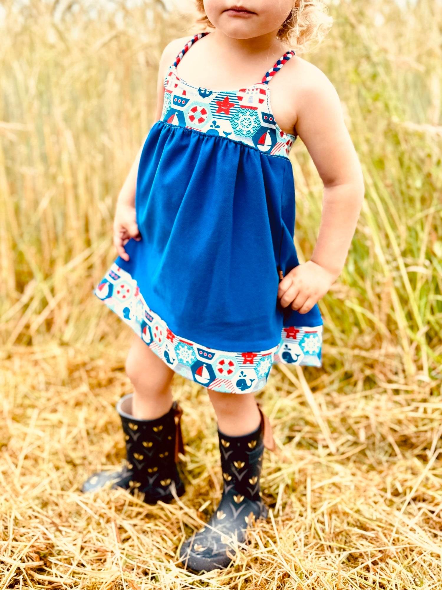 Schnittmuster Kleid und Top Honigklops Gr. 80-140 - Sewando