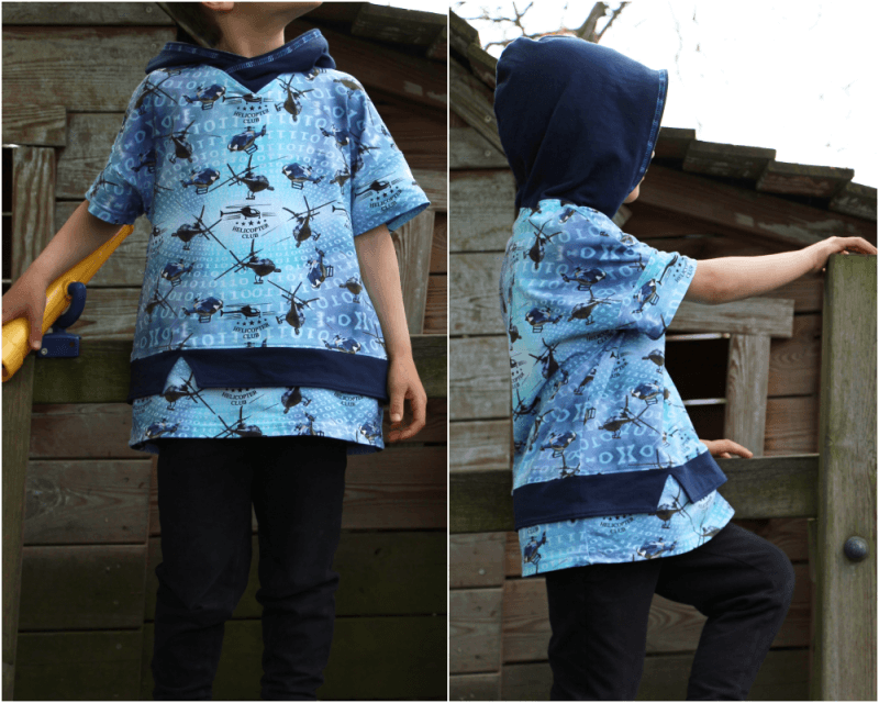 Schnittmuster Shirt AlldayDude Gr. 80 bis 152 - Sewando