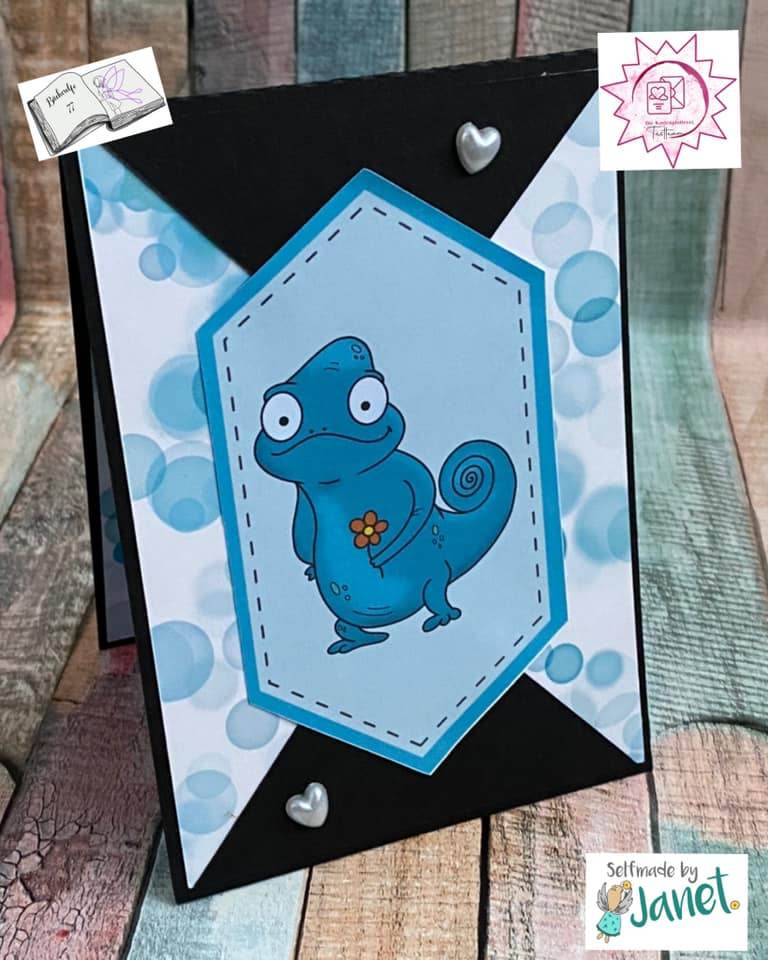 Digiset Chamäleon Plotten, Sublimation, Drucken - Sewando