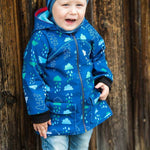 Mini Wetterheld Allwetter-Jacke, Winterjacke, Softshelljacke, Regenjacke für 69cm-104cm Körpergröße - Sewando