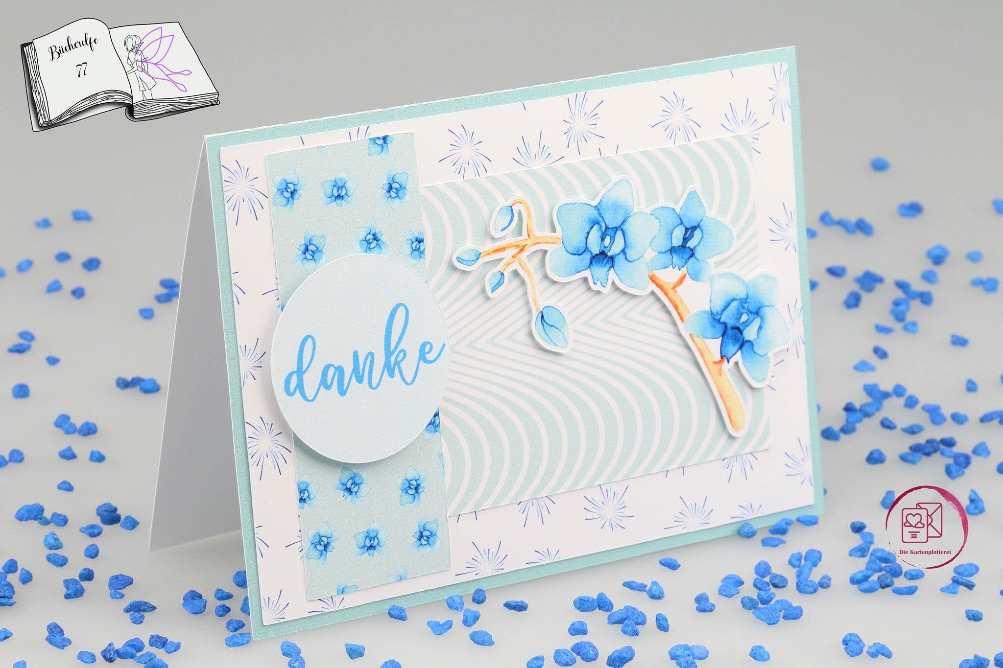 Digiset Orchidee Plotten, Sublimation, Drucken - Sewando