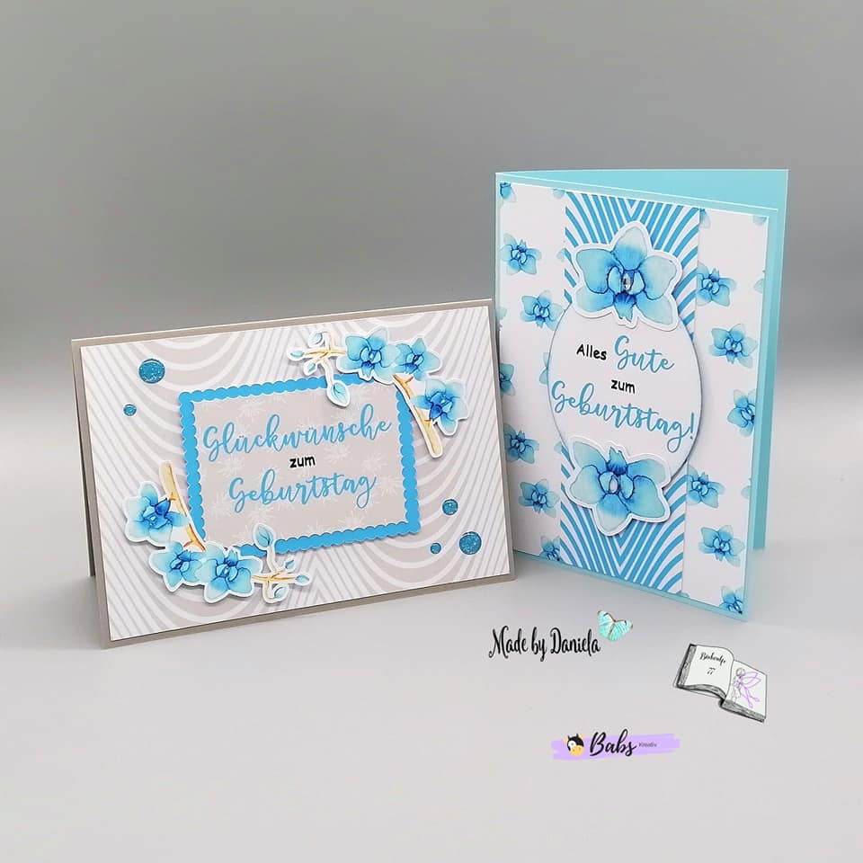Digiset Orchidee Plotten, Sublimation, Drucken - Sewando