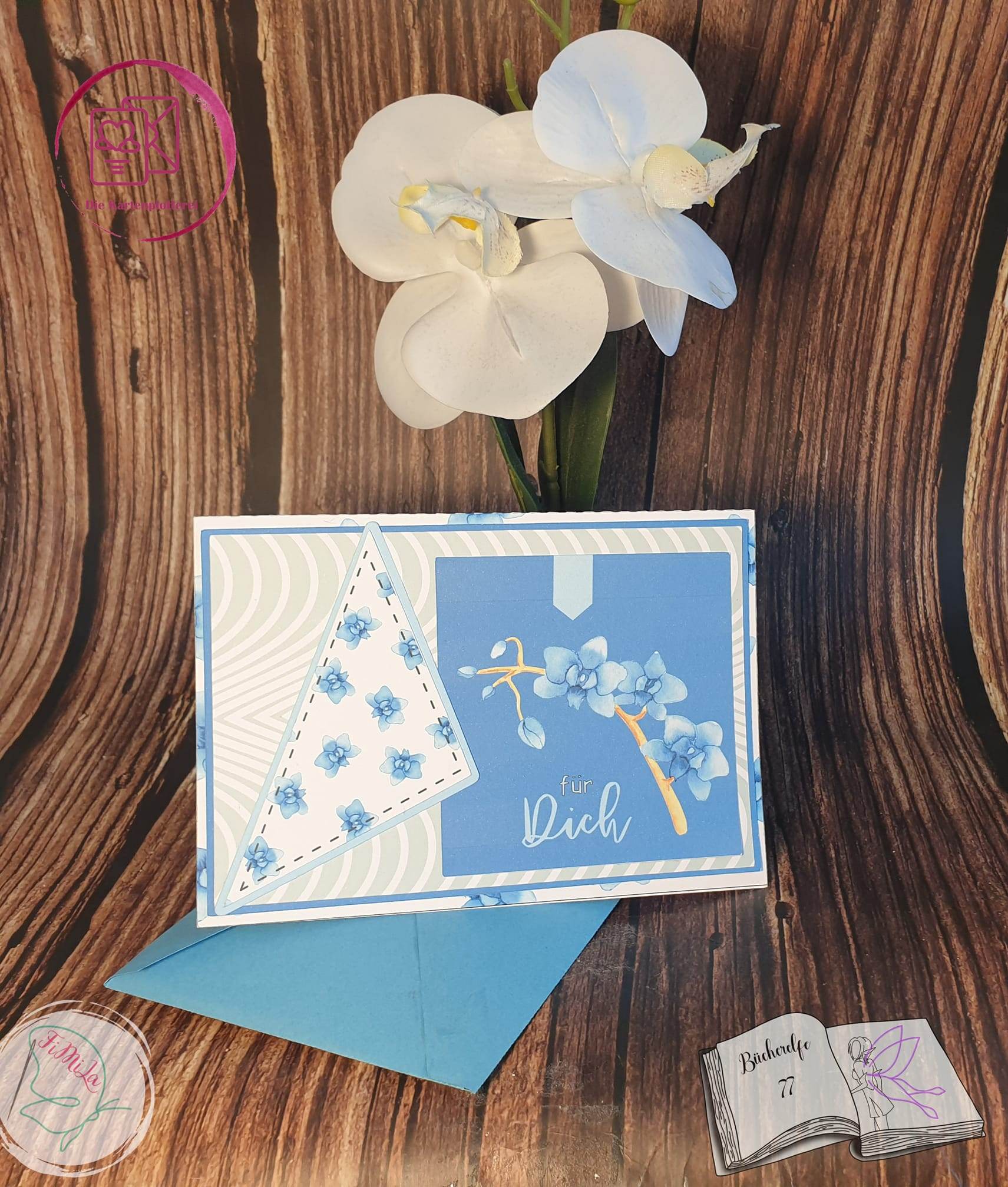 Digiset Orchidee Plotten, Sublimation, Drucken - Sewando