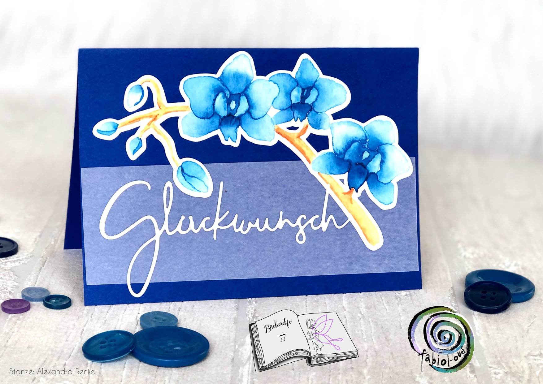 Digiset Orchidee Plotten, Sublimation, Drucken - Sewando