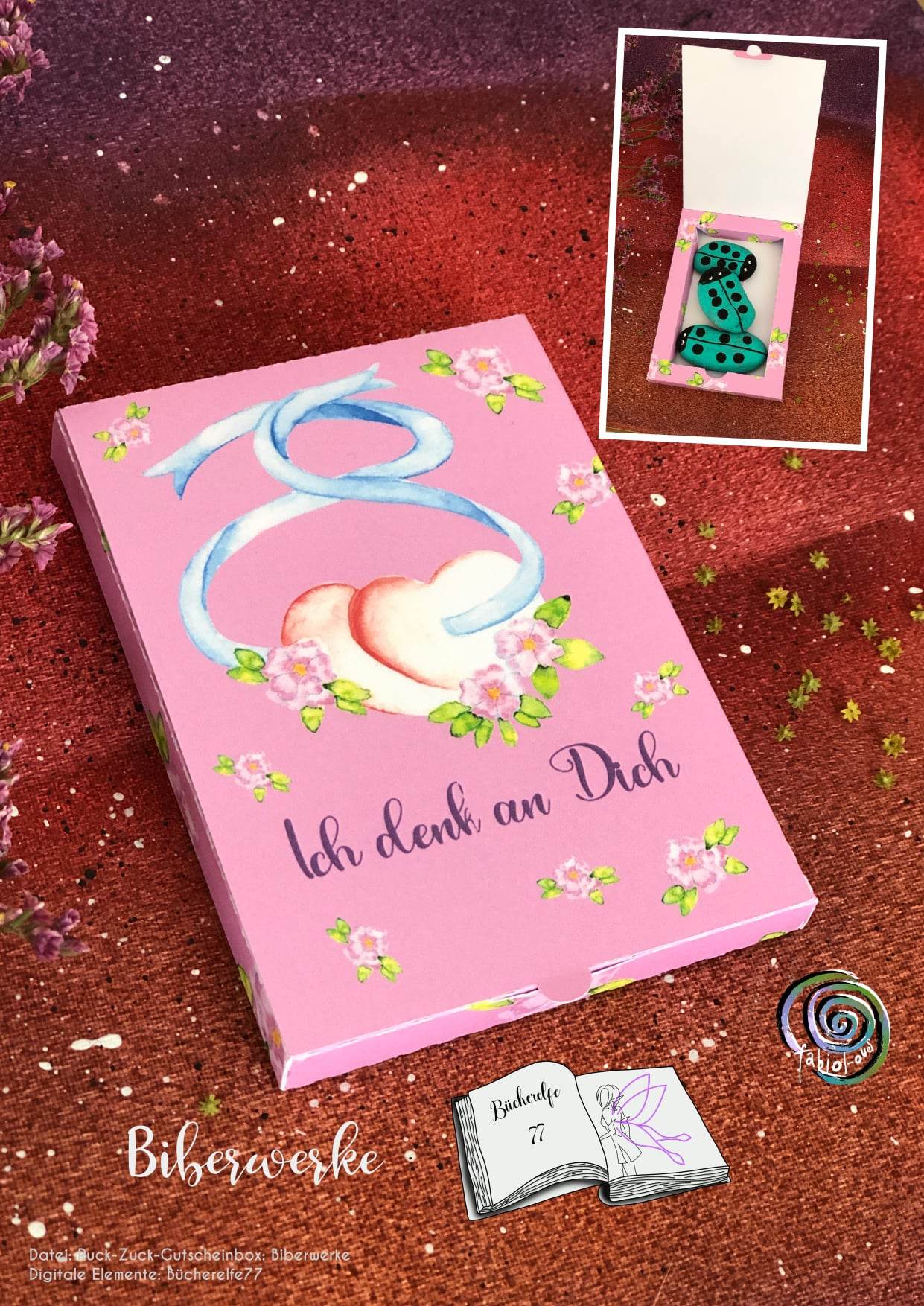 Digiset Herzen mit Blumen Plotten, Sublimation, Drucken - Sewando