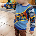 Schnittmuster Wavelove Shirt Gr. 74 bis 152 - Sewando