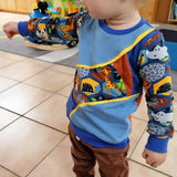 Schnittmuster Wavelove Shirt Gr. 74 bis 152 - Sewando