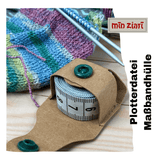 Schnittmuster und Plotterdatei Maßbandhülle - Sewando