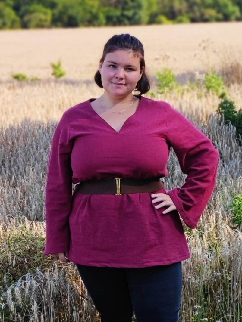 Schnittmuster Bluse Dahlia Größe 32 – 48 - Sewando