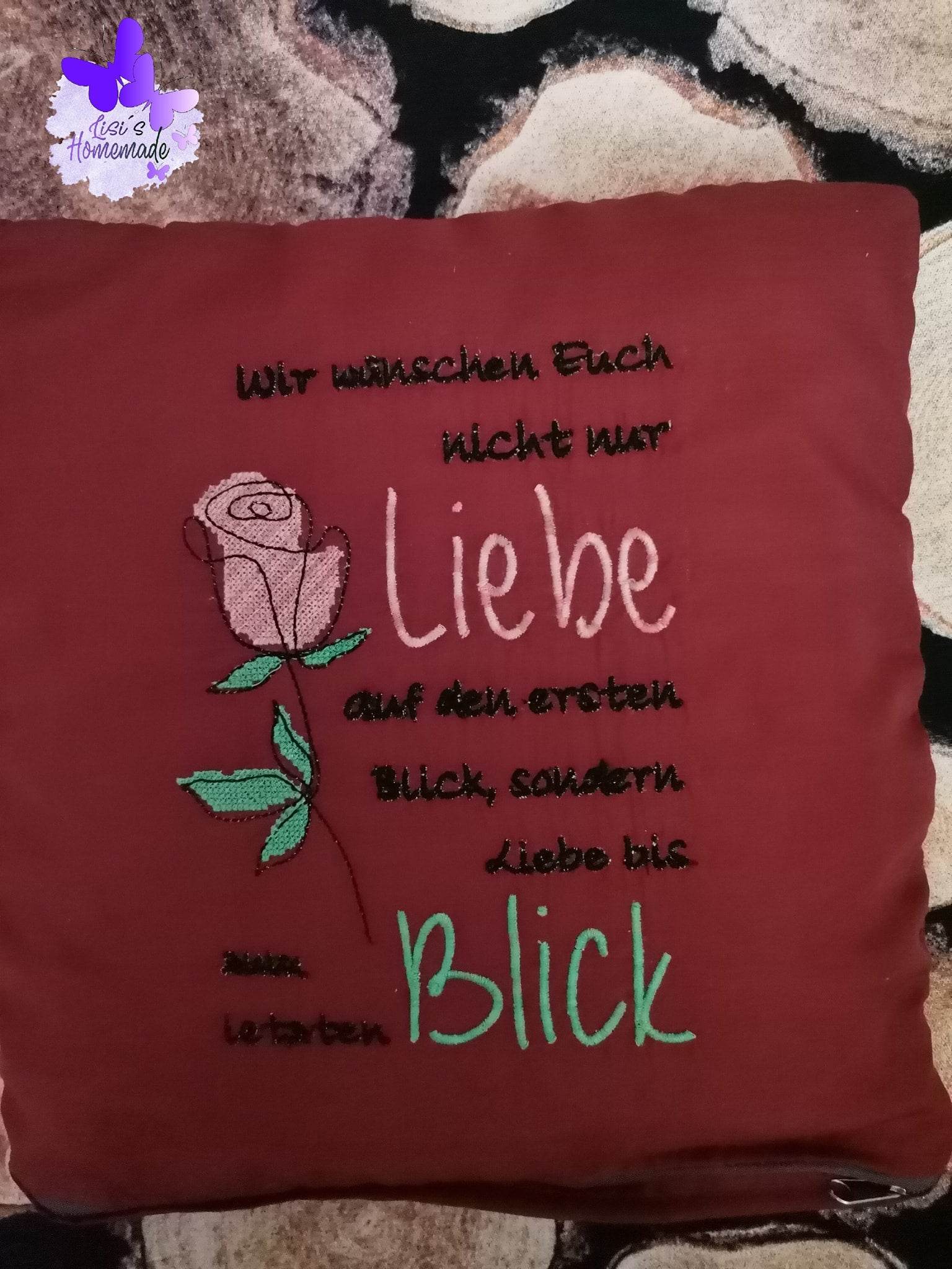 Stickdatei - Liebe bis zum letzten Blick - Sewando