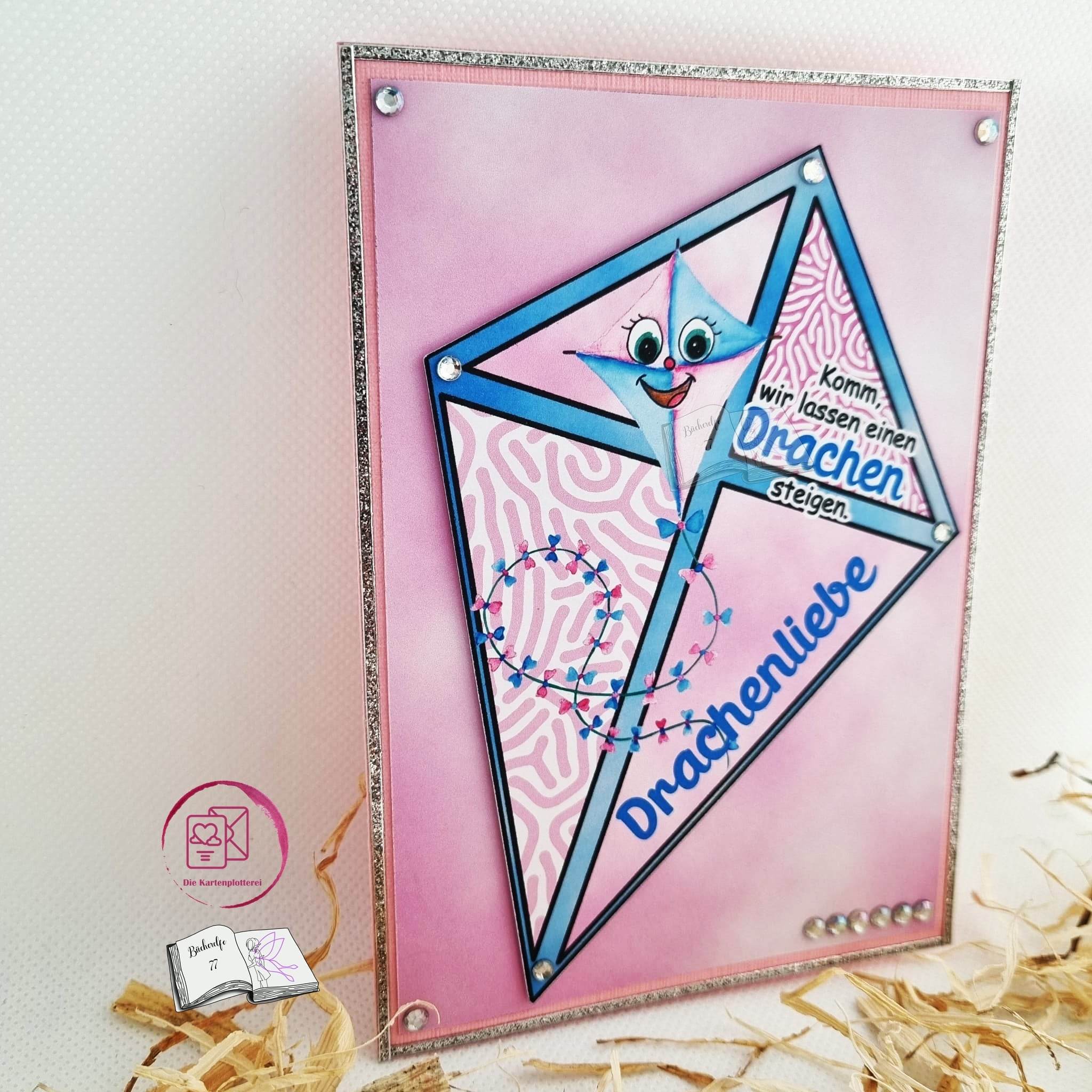 Digiset Flugdrache Plotten, Sublimation, Drucken - Sewando