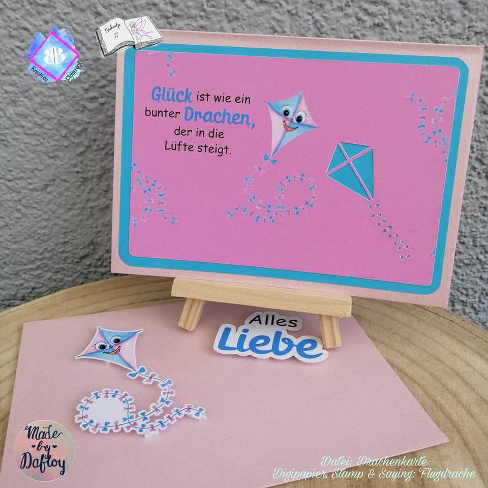 Digiset Flugdrache Plotten, Sublimation, Drucken - Sewando