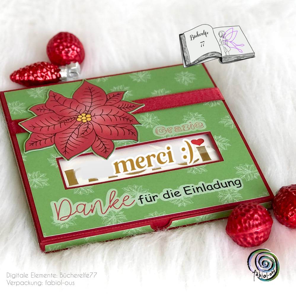 Digiset Weihnachtsstern Plotten, Sublimation, Drucken - Sewando