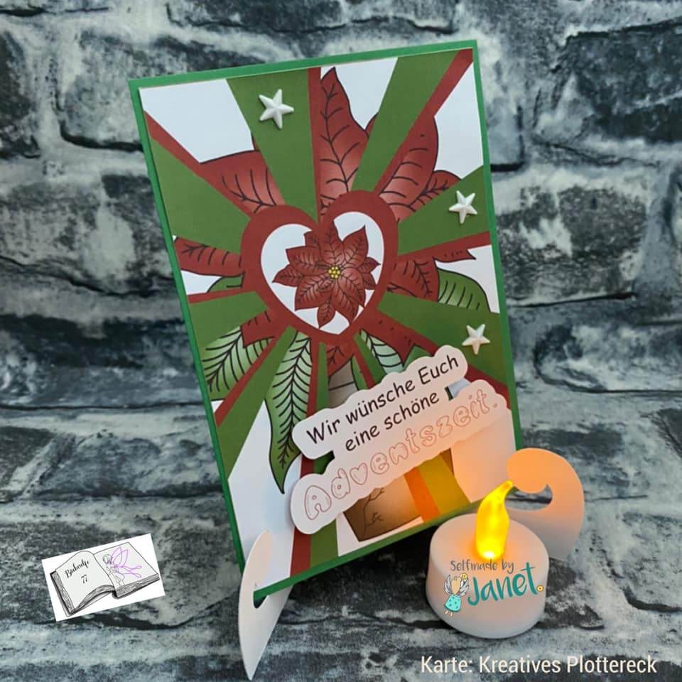 Digiset Weihnachtsstern Plotten, Sublimation, Drucken - Sewando