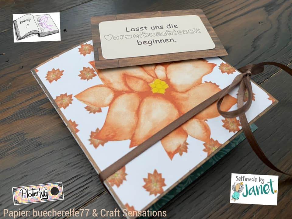 Digiset Weihnachtsstern Plotten, Sublimation, Drucken - Sewando