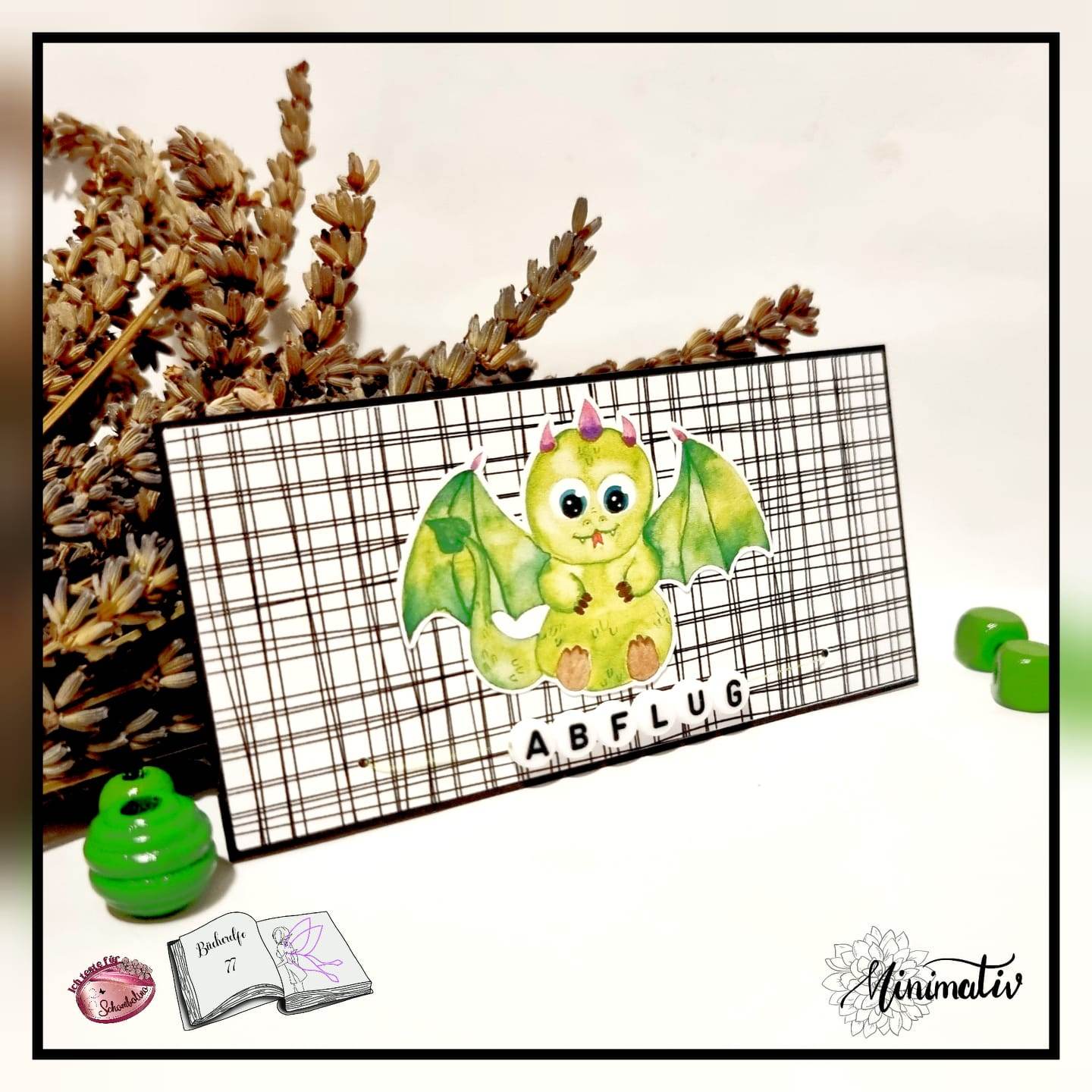 Digiset Drache Herbert Plotten, Sublimation, Drucken - Sewando