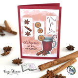 Digiset Glühwein Sublimation, Plotten, Drucken - Sewando