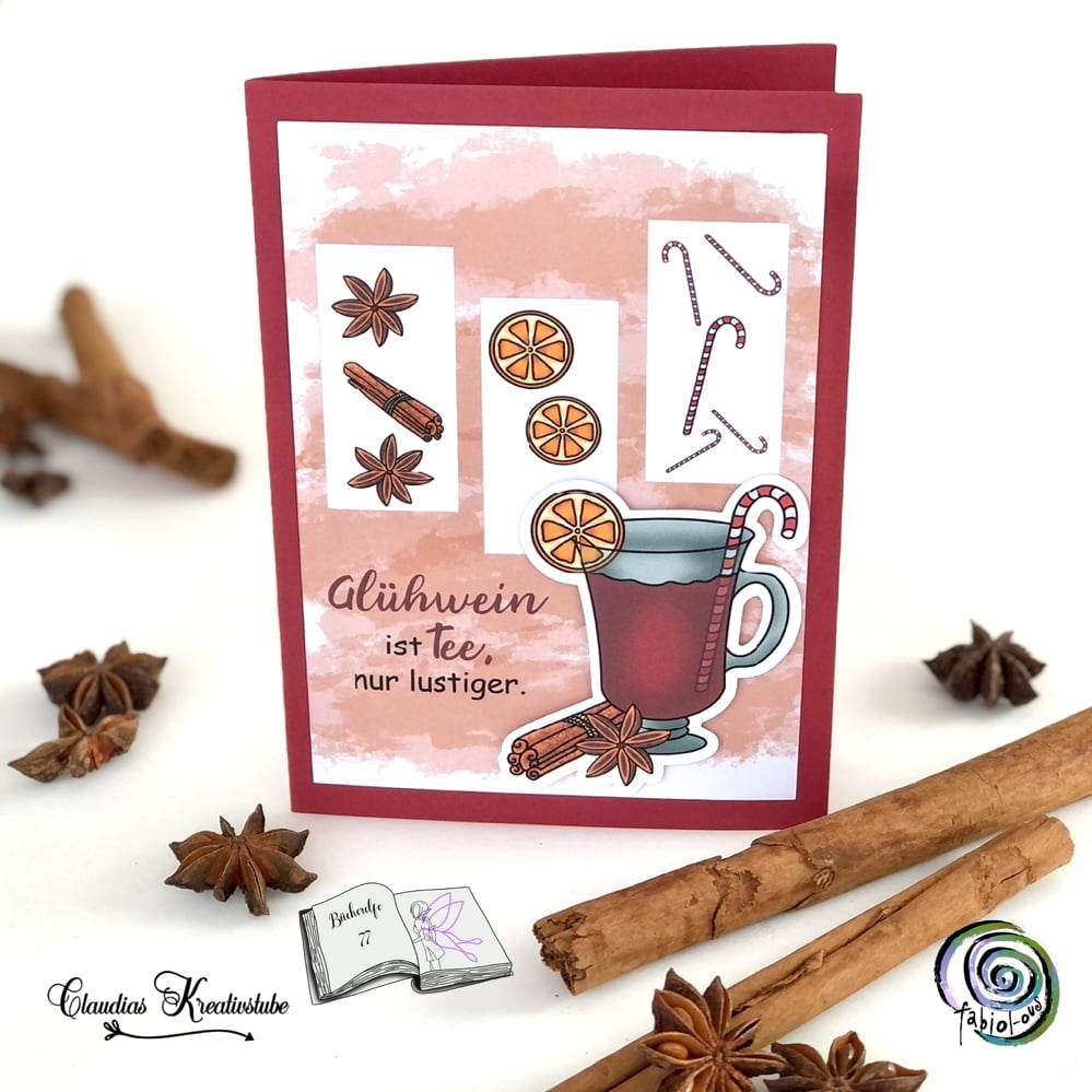 Digiset Glühwein Sublimation, Plotten, Drucken - Sewando