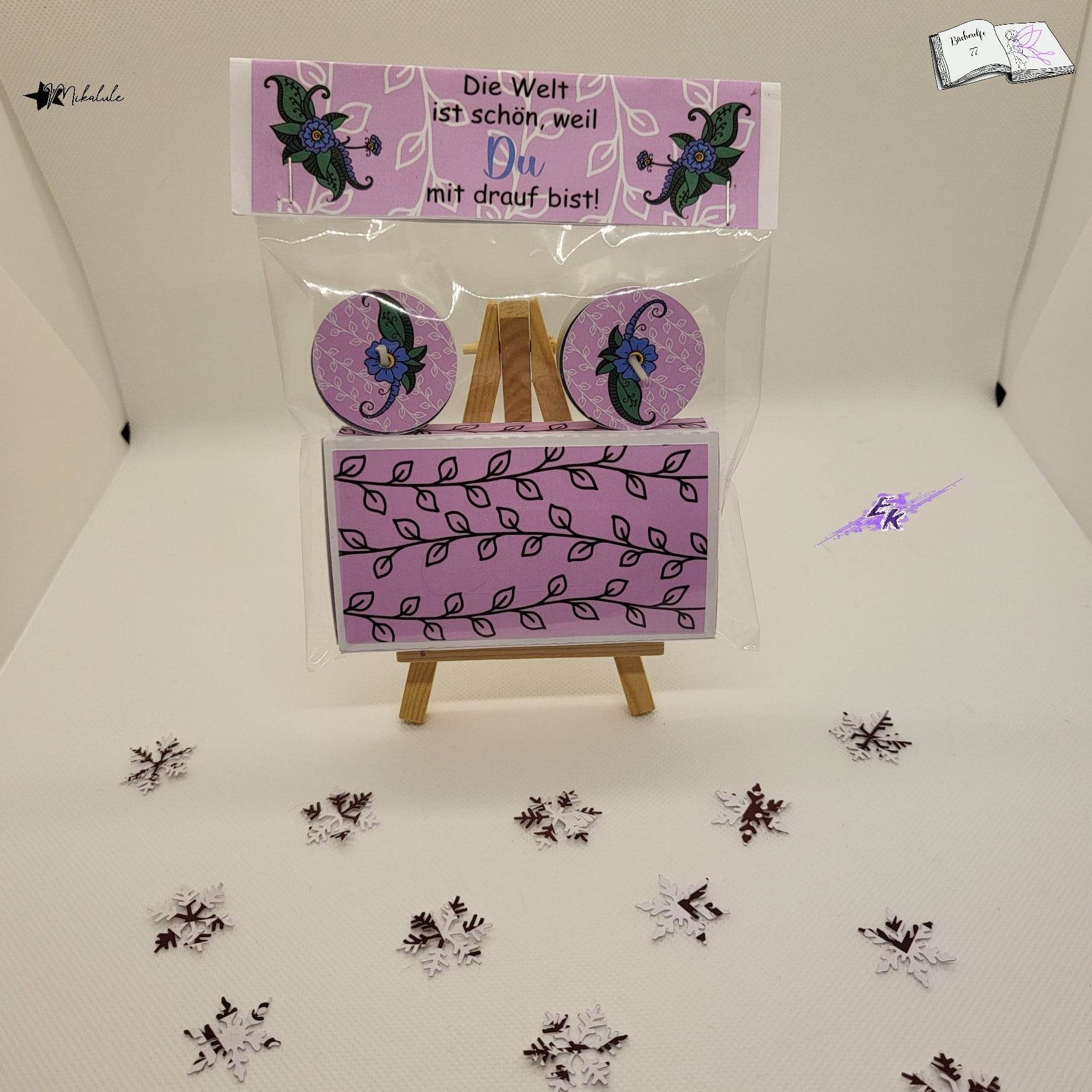Digiset und Plotterdatei Blumen Tattoo - Sewando