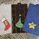 Schokoladen-Hüllen in 4 Größen (Single Line X-Mas) - Sewando